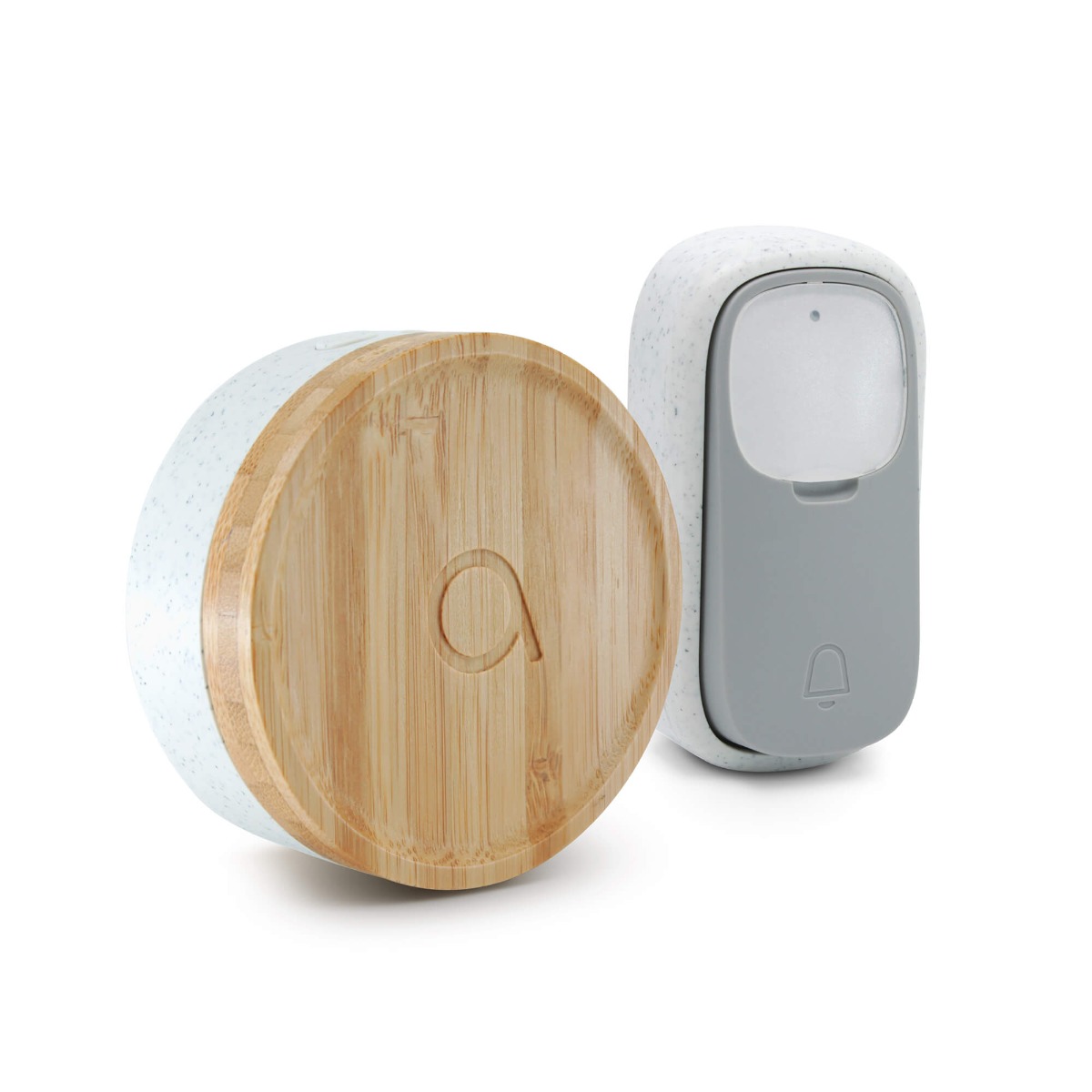 AVIDSEN Sonerie Bamboo eco-friendly wireless si fara baterie