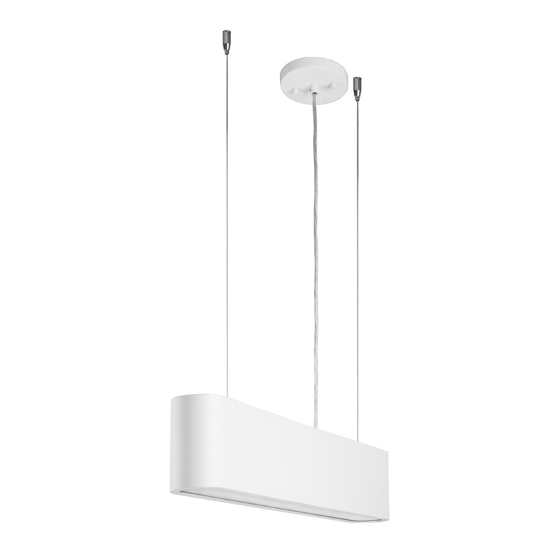 Illumina Lustra 1*21W LED incl., alb, metal