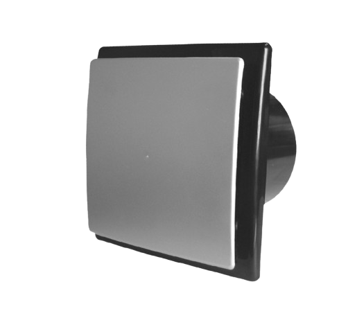 Ventilator diam 100mm negru inox, 100mc/h OK