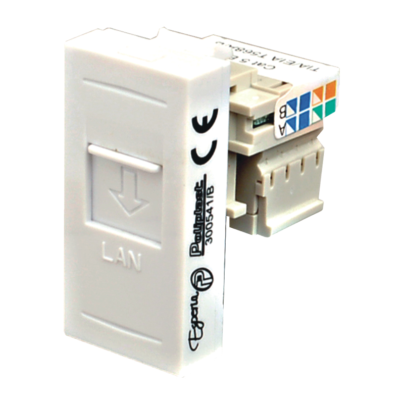 Esperia Priza computer RJ45, alb