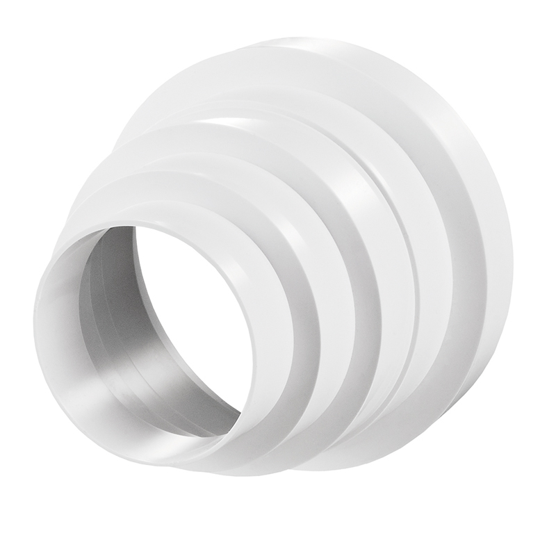 Reductie universala 80-100-120-125-150mm, grosime perete plastic 2.5mm