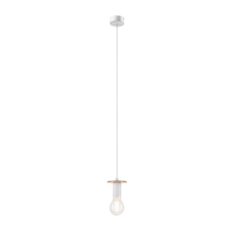 Pendul ANGELINA alb 1x60W E27, metal