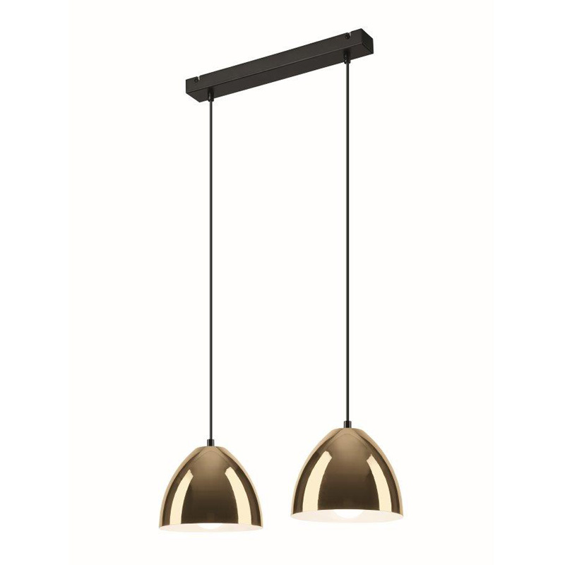 Lustra MIA auriu 2x60W E27, metal