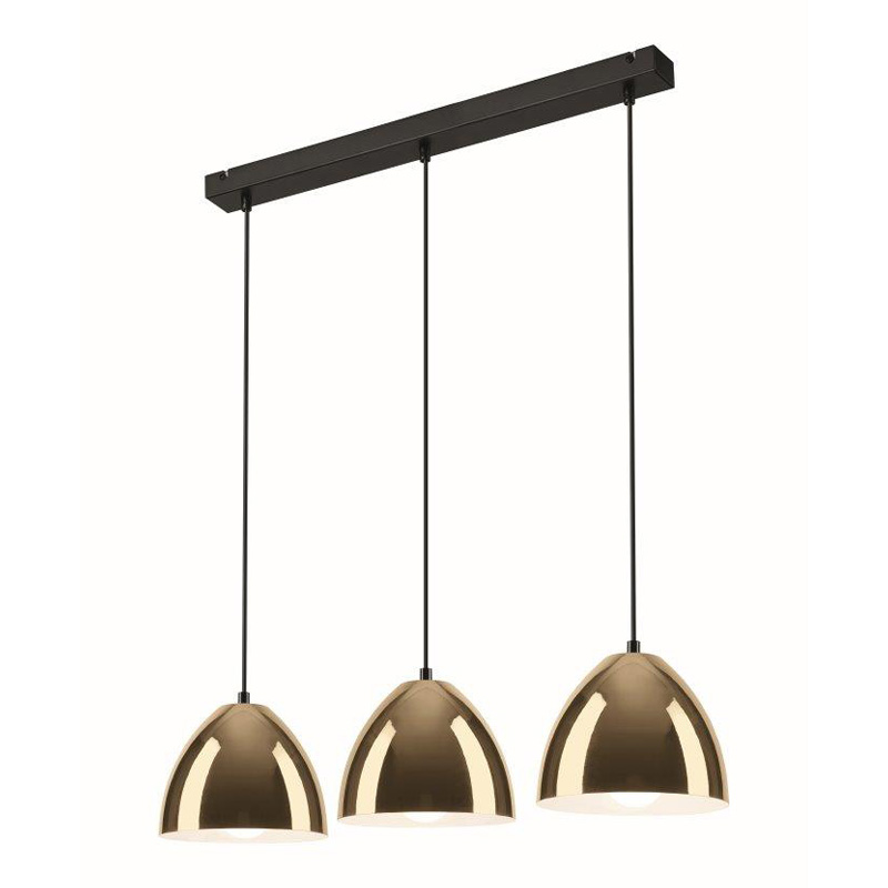 Lustra MIA auriu 3x60W E27, metal