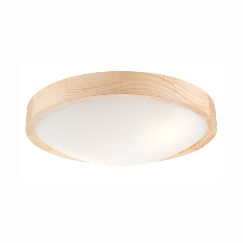 Plafoniera ANELLO pin 2x60W E27, sticla