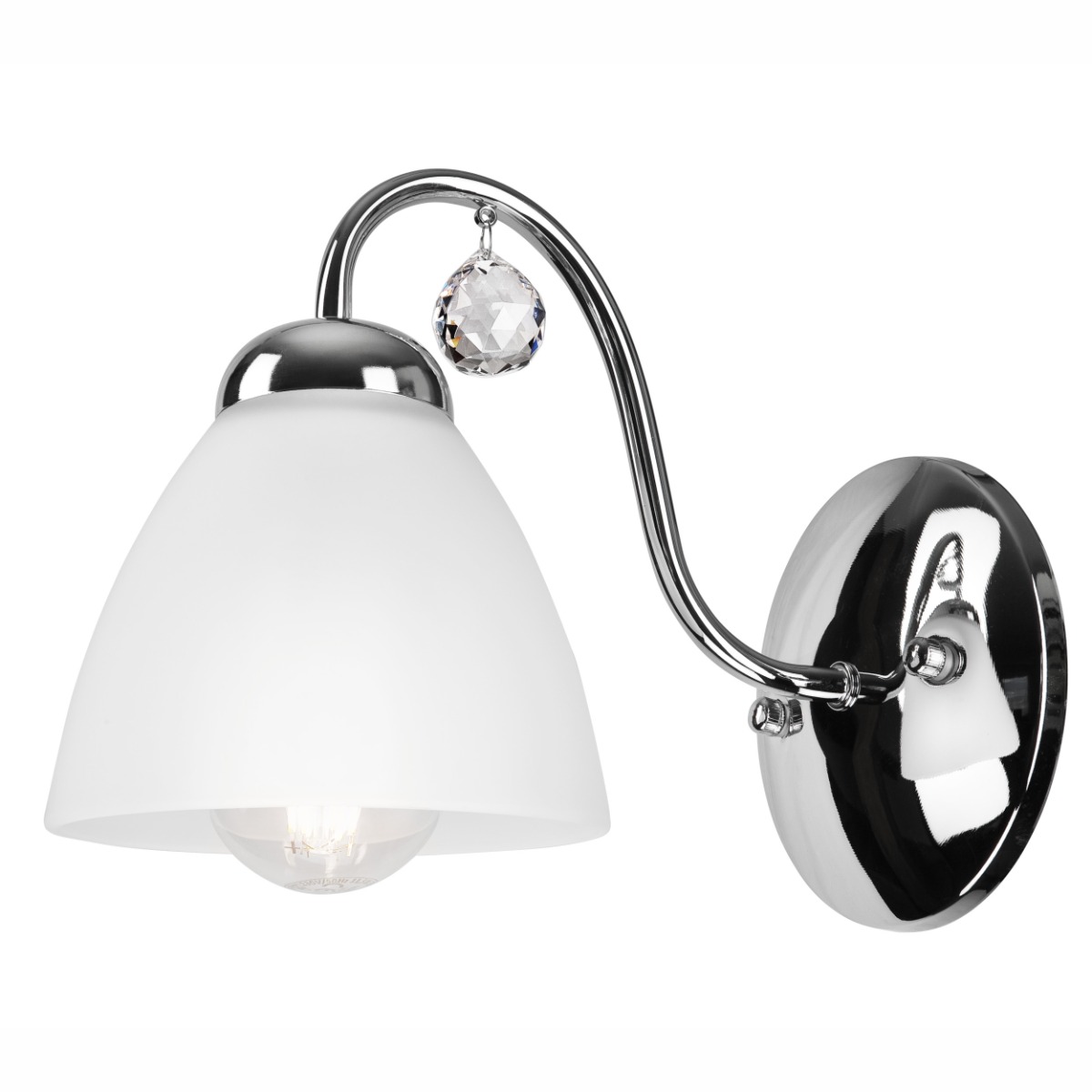 Aplica MIRANDA crom 1x60W E27, sticla