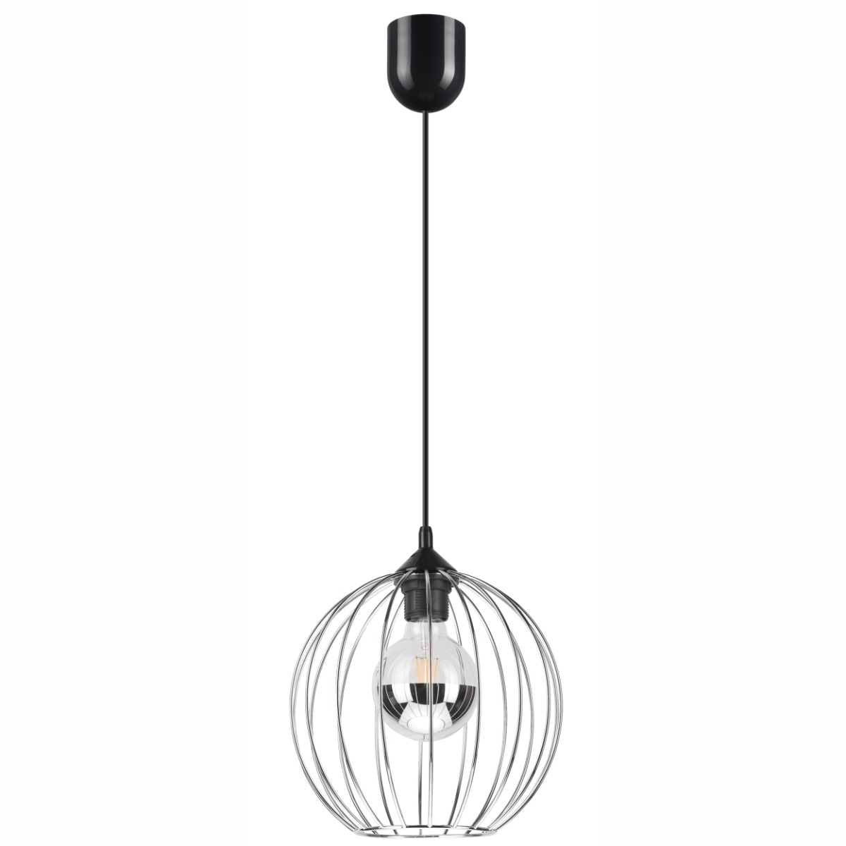 Pendul ZOYA crom 1x60W E27, metal