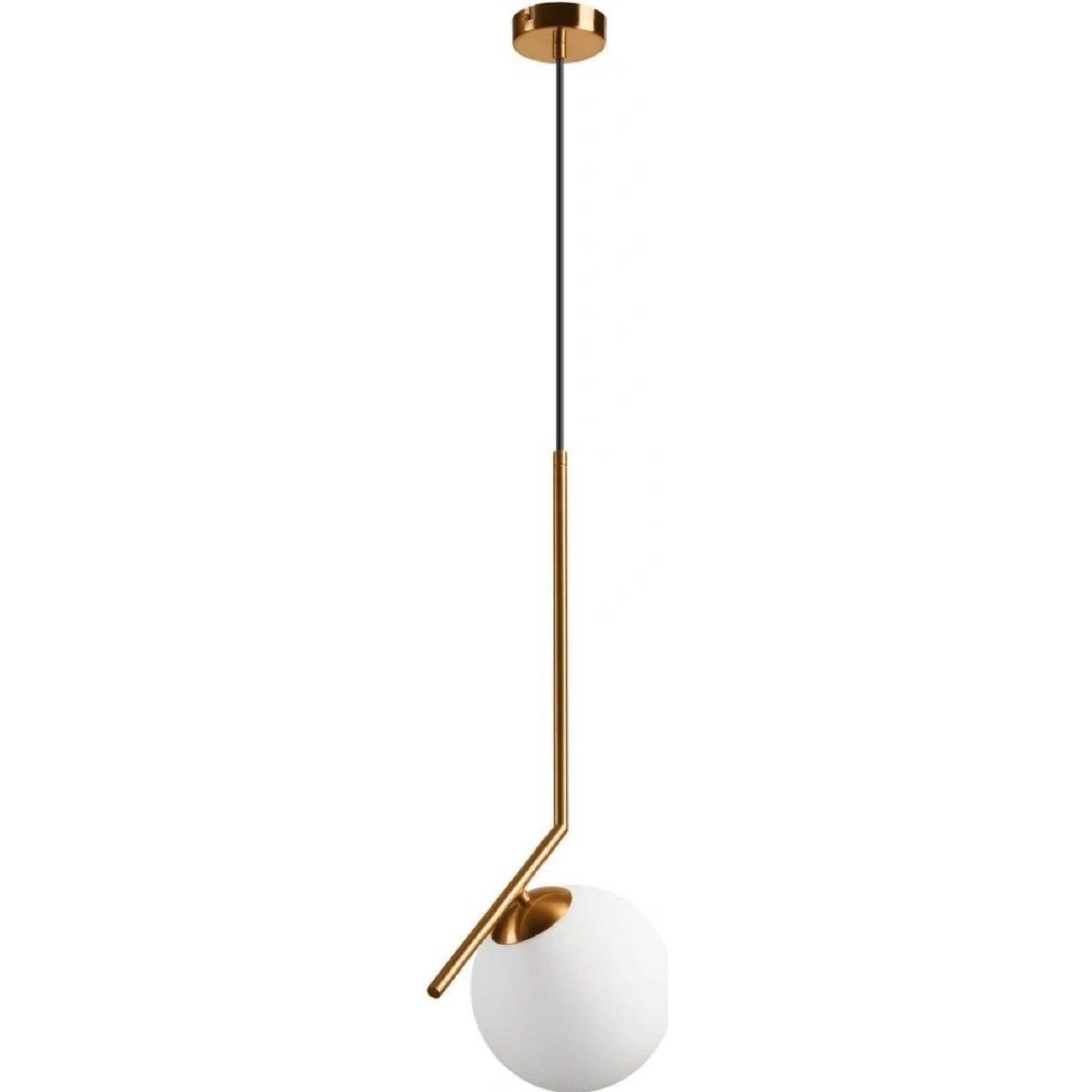 Pendul AMBER alama LED 1X5W G9, sticla - 47485