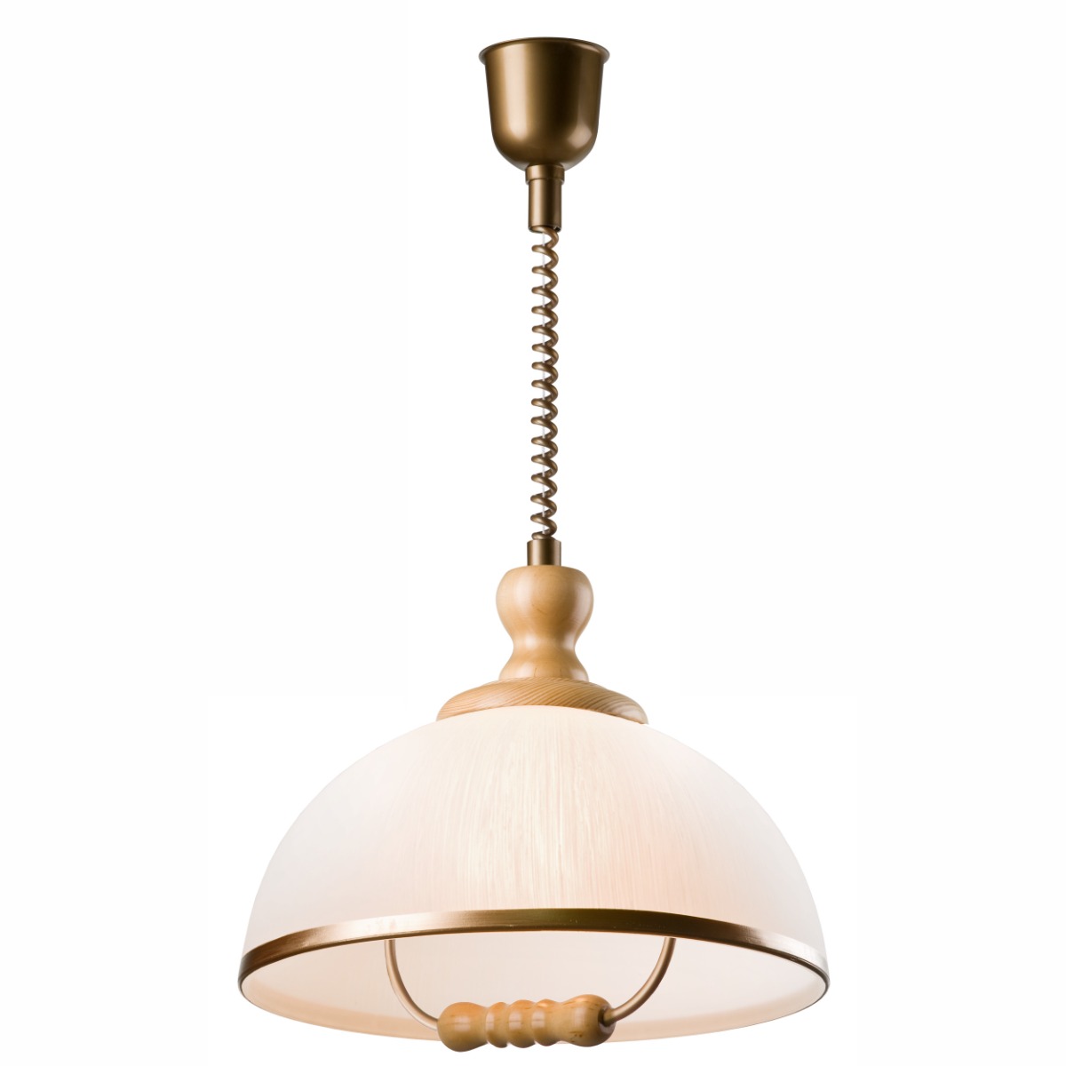Pendul RAMONA natural 1x60W E27, sticla