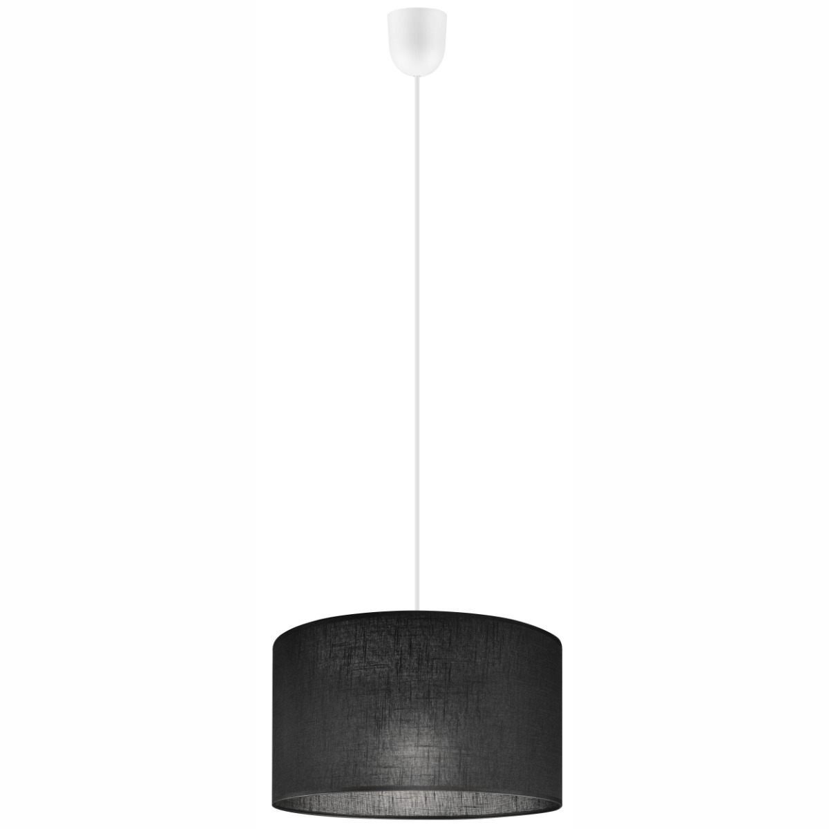 Pendul VIVIAN negru 1x60W E27, textil