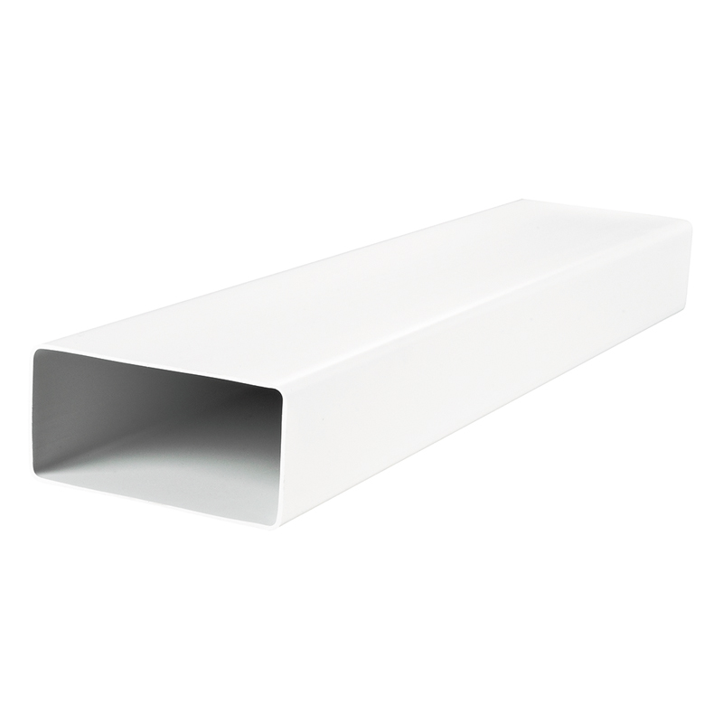 Tub rigid rectangular PVC 60X120 mm, L=1500mm