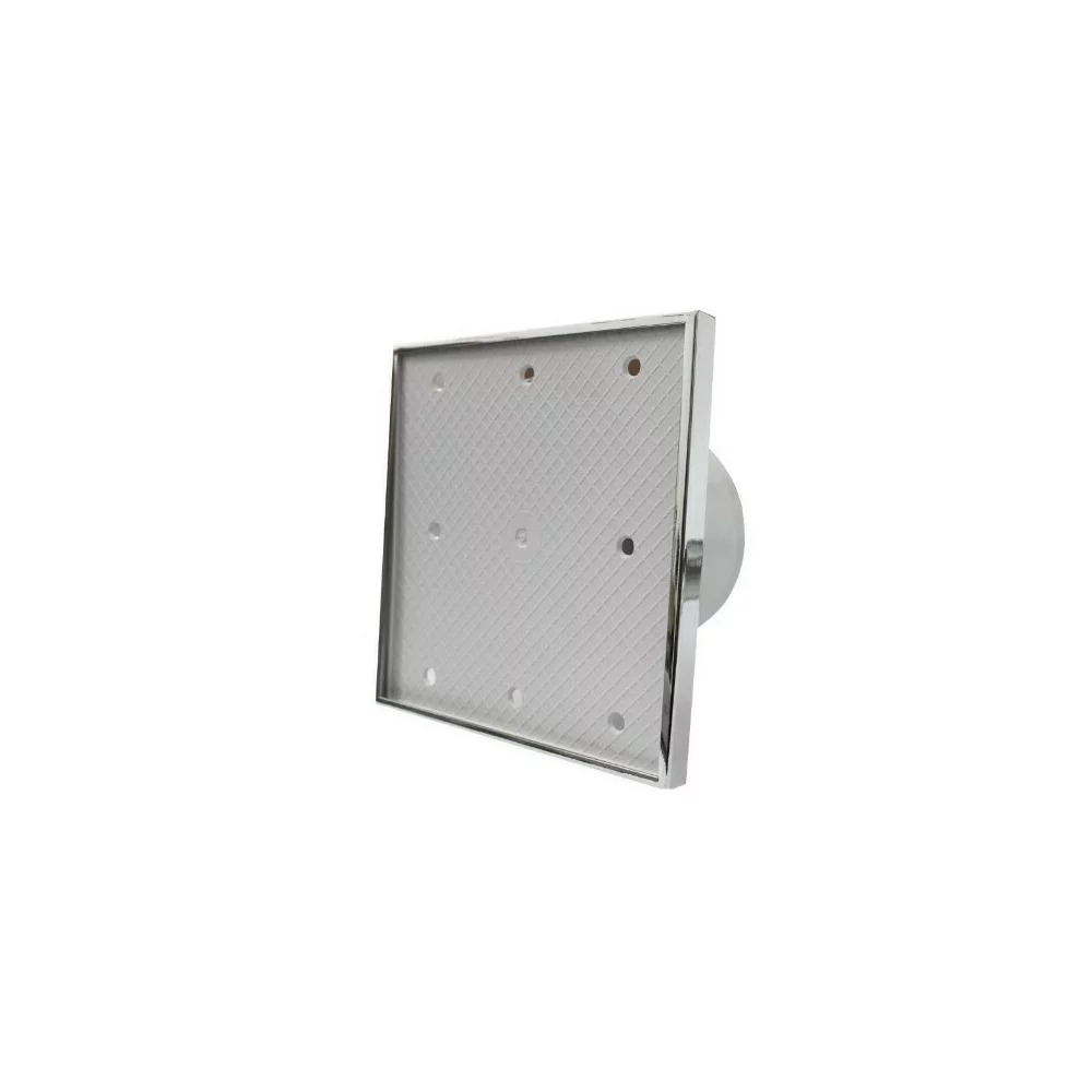 Ventilator diam 100mm placa frontala insertie de faianta, clapeta antiretur, 105mc/h