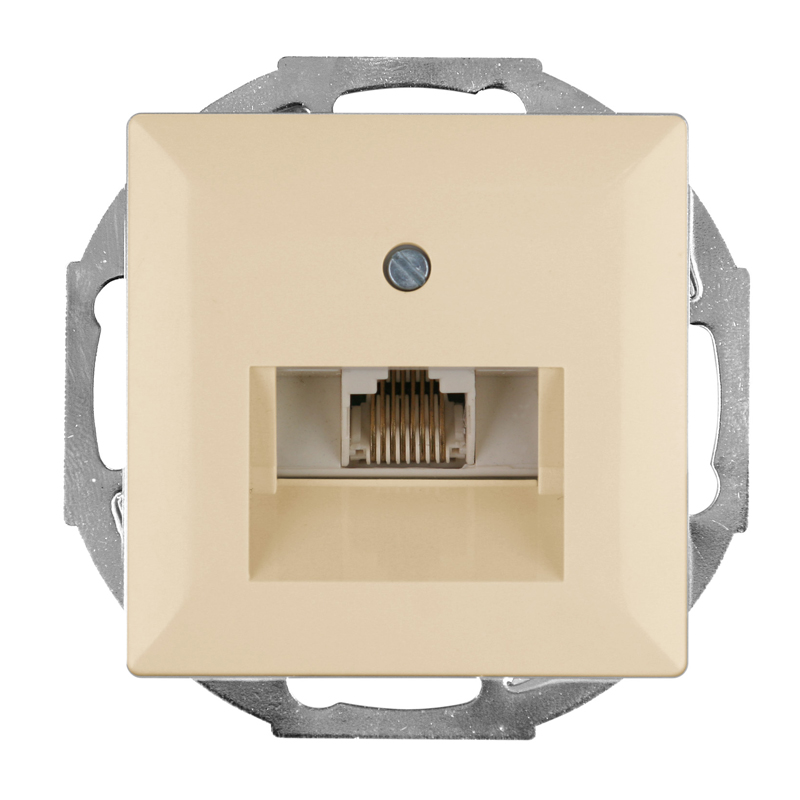 Perla Priza computer simpla bej 