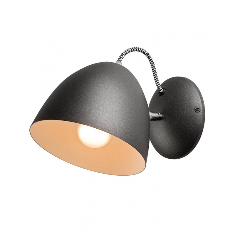 Aplica LIVIA grafit 1x60W E27, metal