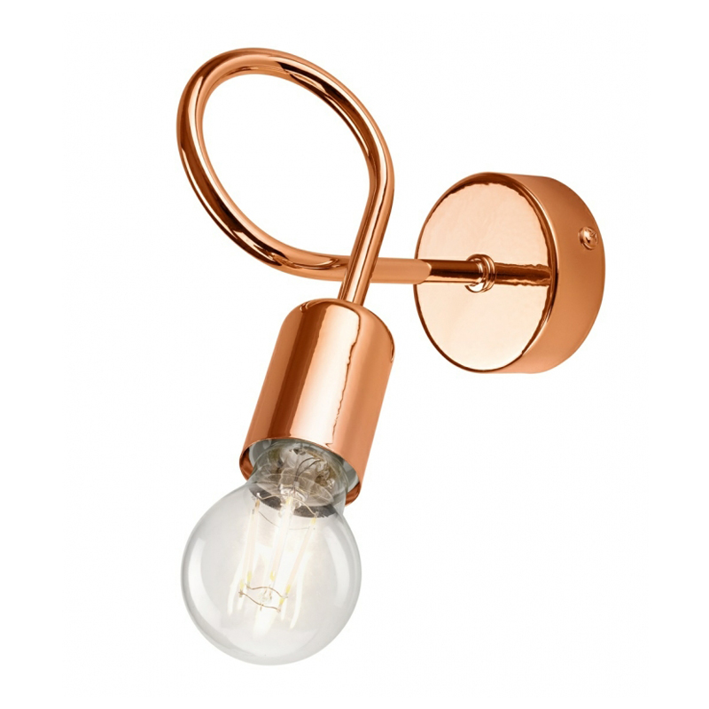 Aplica CAMILLA cupru 1x60W E27, metal