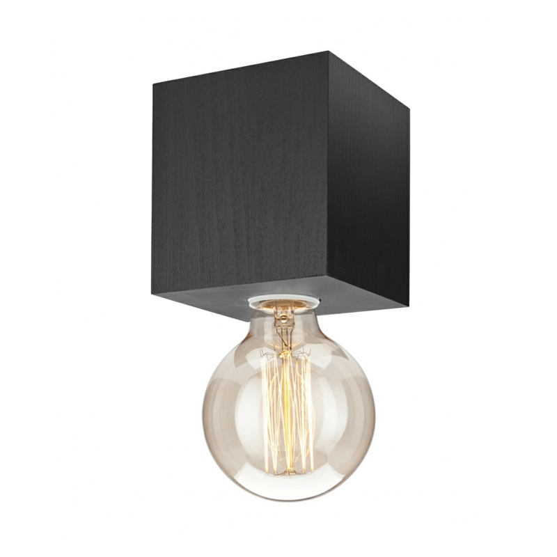 Plafoniera ARON wenge 1x60W E27, lemn