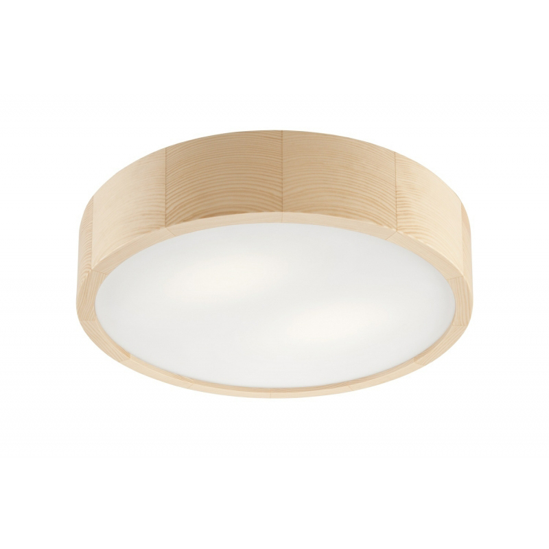 Plafoniera EVELINE pin 2x60W E27, lemn