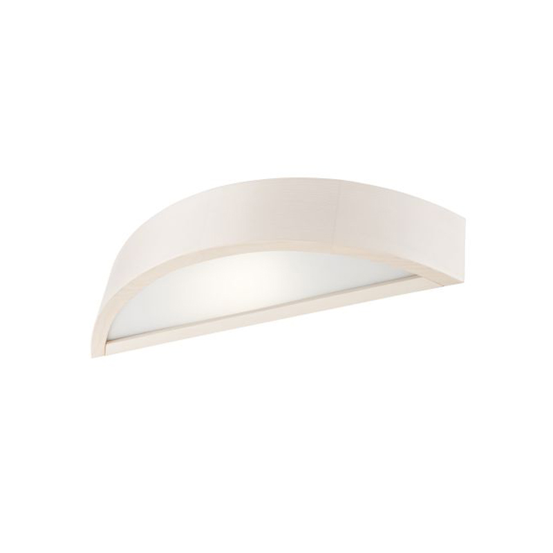 Aplica EVELINE pin alb 1x60W E27, sticla