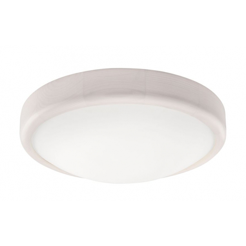 Plafoniera ANELLO pin alb 1x60W E27, sticla