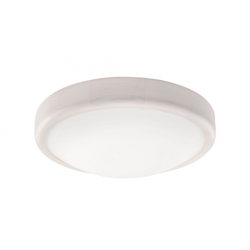 Plafoniera ANELLO pin alb LED 12W, sticla
