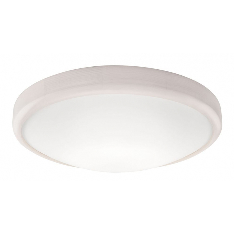 Plafoniera ANELLO pin alb 2x60W E27, sticla