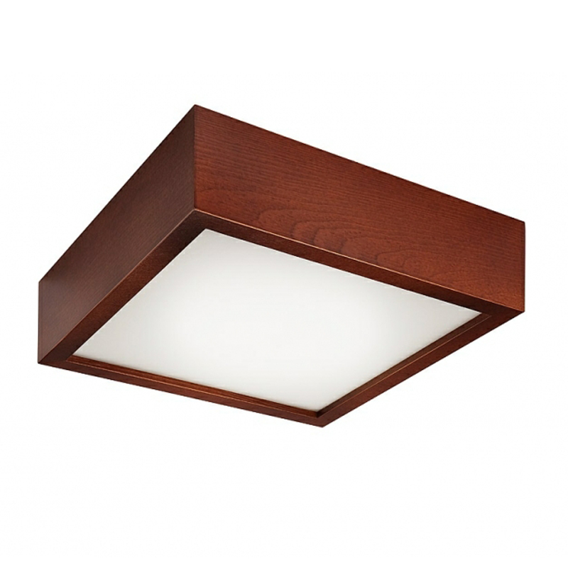 Plafoniera QUADRO rustic 1x60W E27, sticla