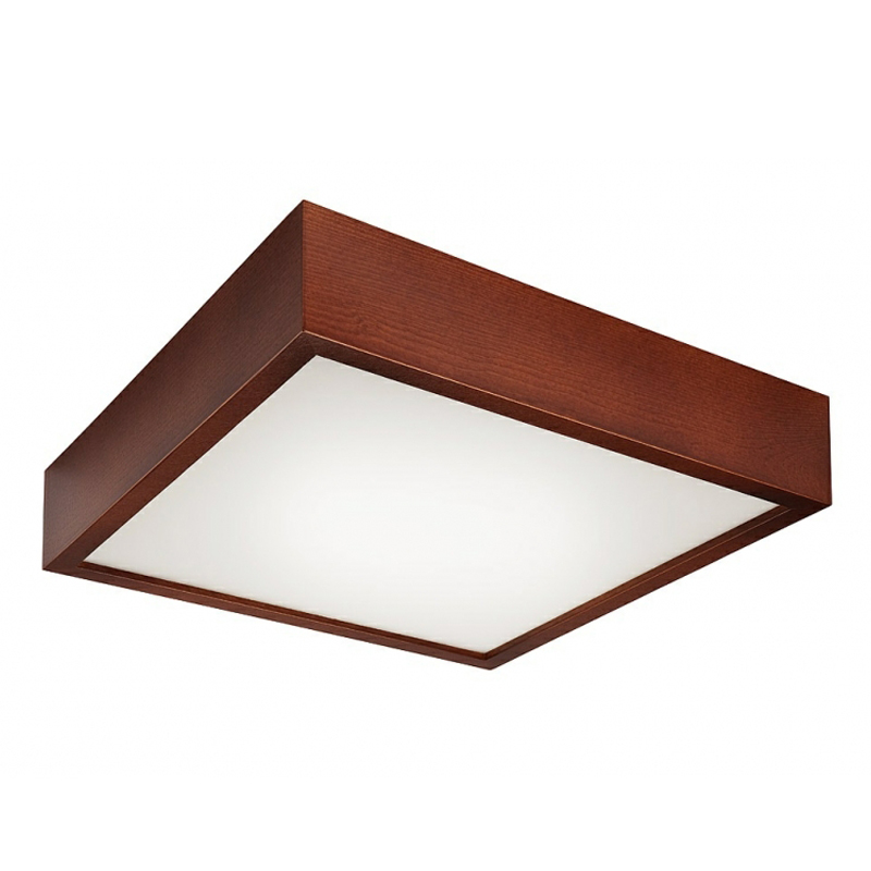 Plafoniera QUADRO rustic 2x60W E27, sticla