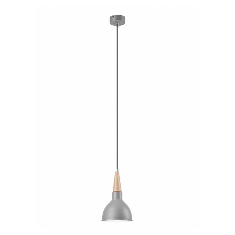 Pendul FRANCESCA argintiu 1x60W E27, metal