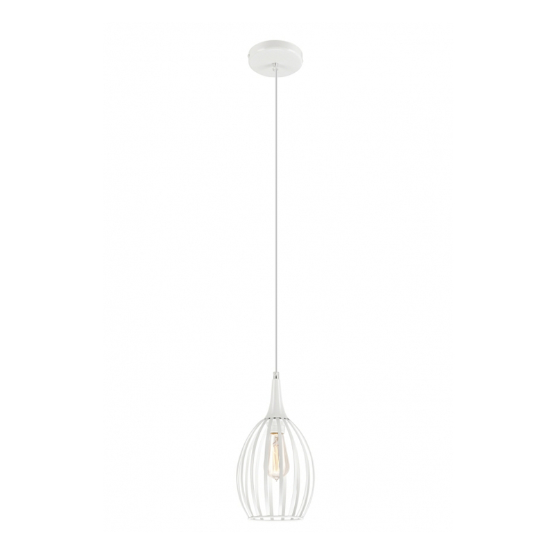 Pendul VINCENT alb 1x60W E27, metal