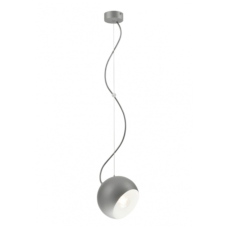 Pendul INEZ argintiu 1x60W E27, metal