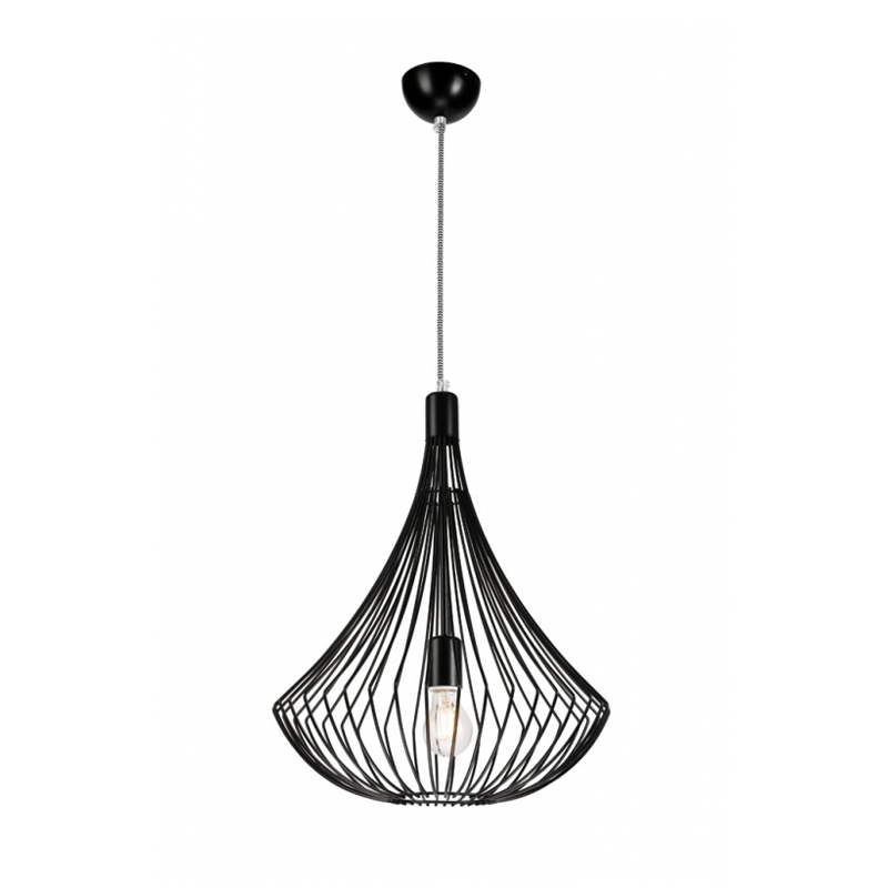 Pendul BALERINA negru 1x60W E27, metal - 29627