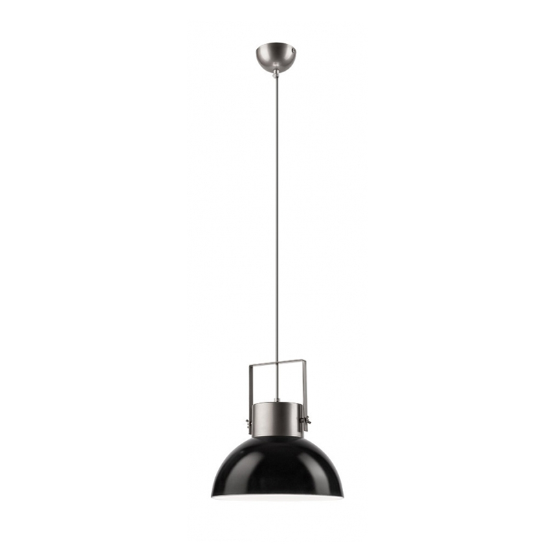 Pendul negru - gri 1x60W E27, sticla LM 1.1/74 - 33877