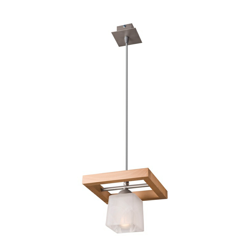 Pendul MARTYNA rustic 1x40W E14, sticla