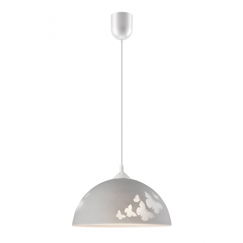 Pendul MARIPOSA gri 1x60W E27, sticla