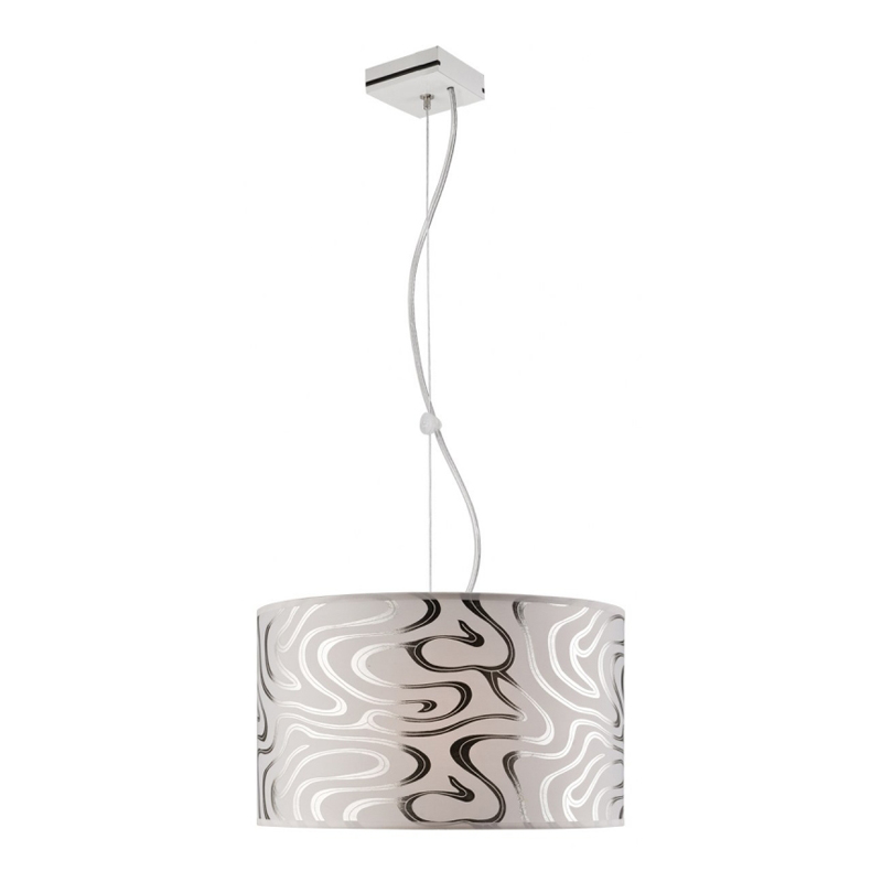 Pendul SOFIA alb 1x60W E27, textil