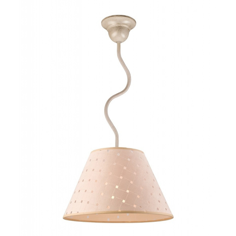 Pendul FABRIZIO alb 1x60W E 27, textil