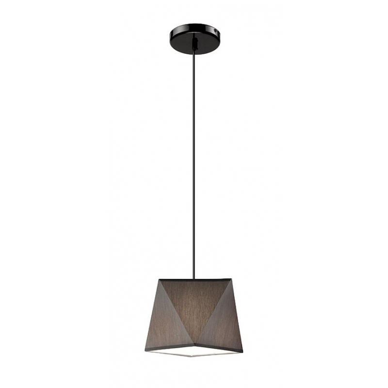 Pendul CARLA gri 1x60W E27, textil LM 1.86 - 33341