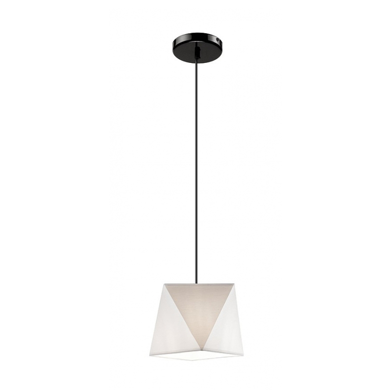 Pendul CARLA alb 1x60W E27, textil LM 1.86 - 33358