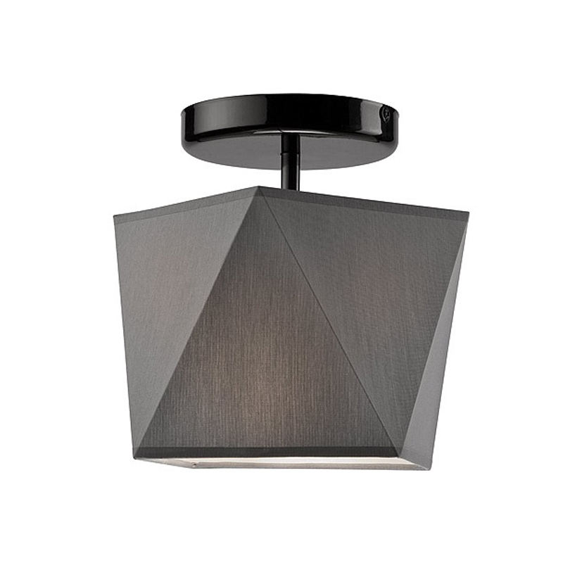 Pendul CARLA gri 1x60W E27, textil LM 1.86/A - 33389