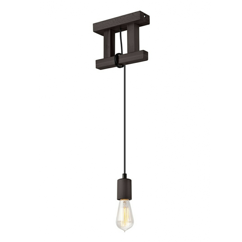 Pendul LEON wenge 1x60W E27, metal