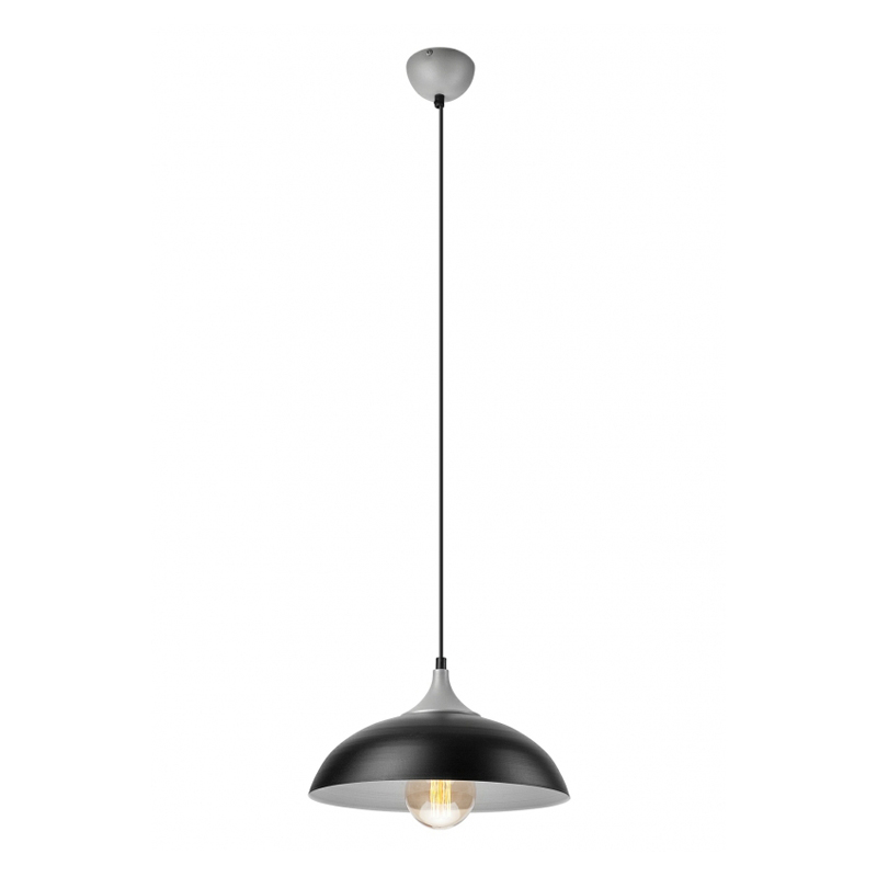 Pendul EVA negru - argintiu 1x60W E27, metal