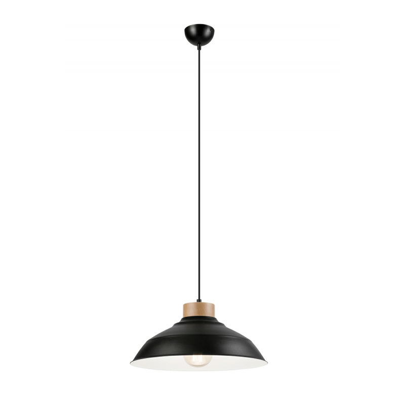 Pendul negru 1x60W E27, metal LM 1.M.11 - 38117