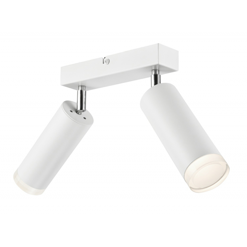 Plafoniera FELIX alb 2x60W E27 mini ball, metal