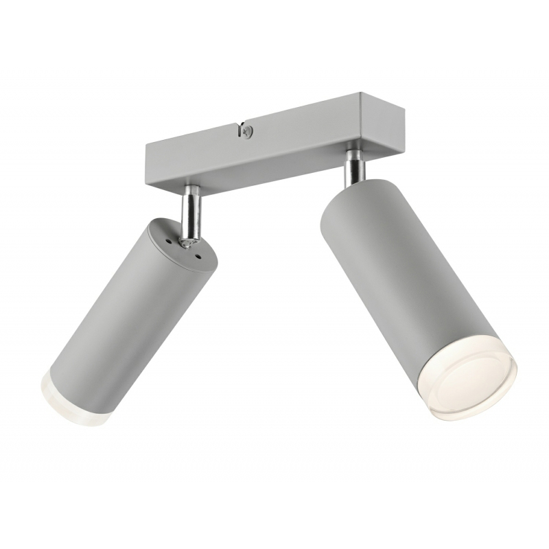 Plafoniera FELIX argintiu 2x60W E27 mini ball, metal