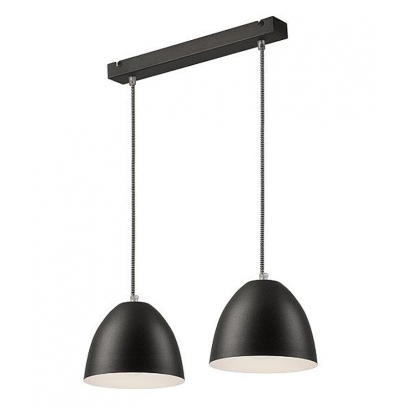 Lustra LIVIA grafit 2x60W E27, metal