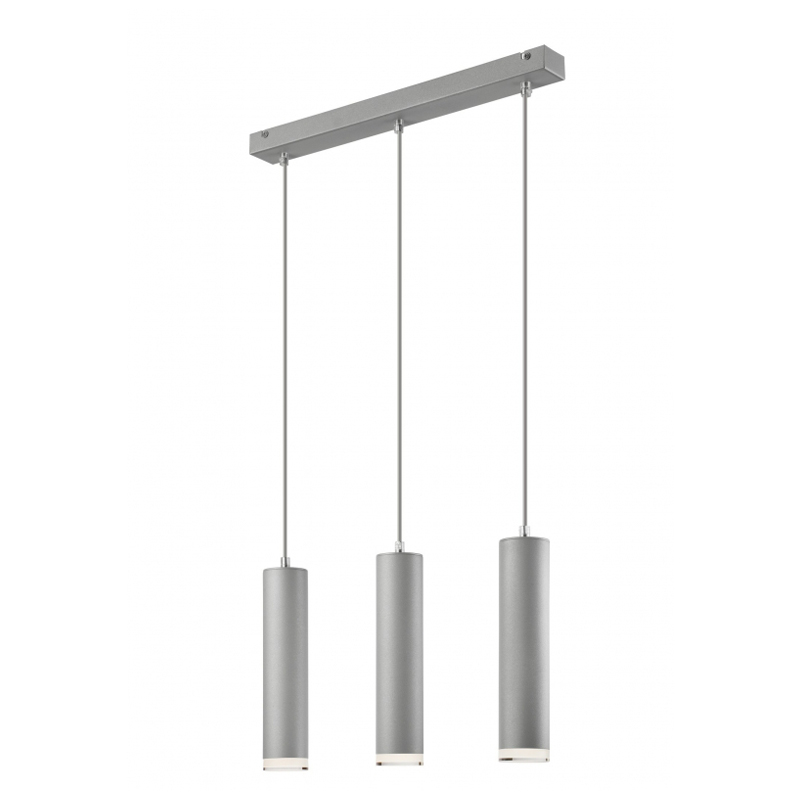 Lustra FRANCO argintiu 3x60W E27, metal