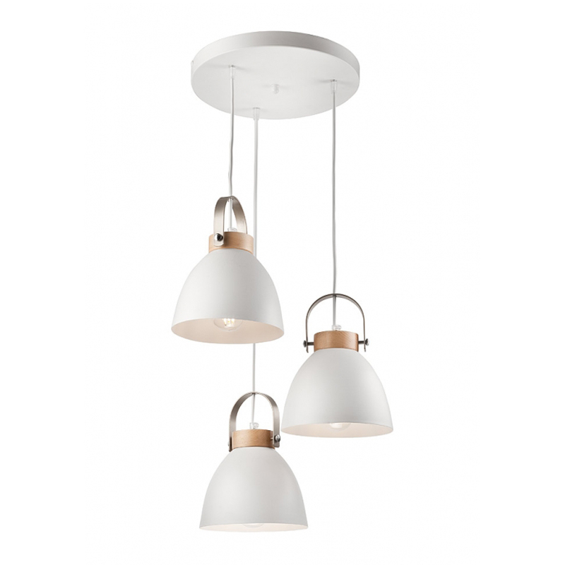Lustra DANIELLE alb 3x60W E27, metal