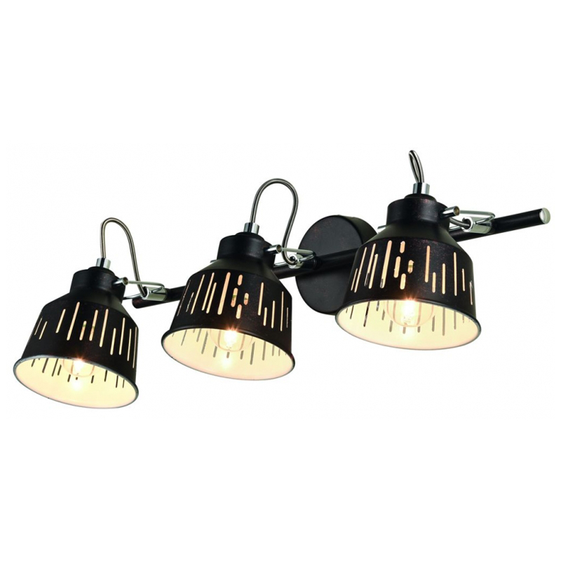 Lustra JACK negru 3x40W E14, metal