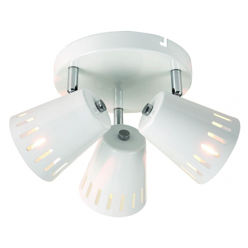 Lustra EMMA alb 3x40W E14, metal