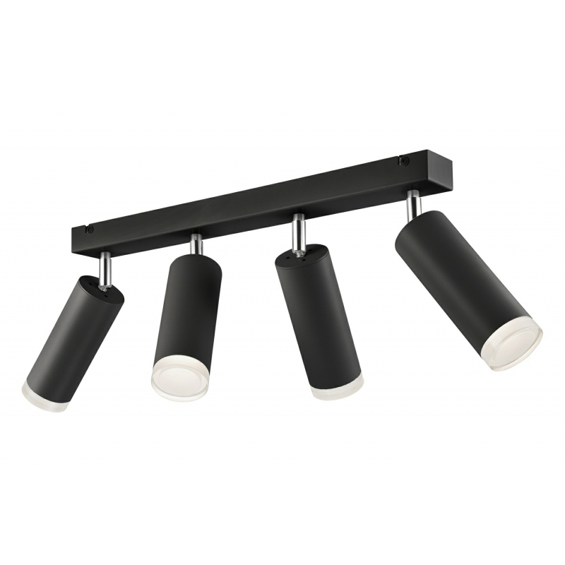 Plafoniera FELIX negru 4x60W E27 mini ball, metal
